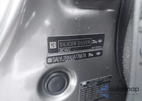 2018 Land Rover Range Rover Velar P250 Se R-Dynamic из США, поврежденный, VIN SALYL2RX4JA776674